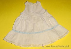 Vêtements Poupée Espagnole Classique: ENAGUA DE MARIQUITA PEREZ CON PASACINTAS, REMATADA EN FESTONES